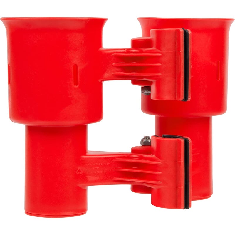 ROBOCUP, (Red), Best Cup Holder for Drinks, Fishing Rod/Pole, Boat, Beach Chair, Golf Cart, Wheelchair, Walker, Drum Sticks, Microphone Stand - Image 2